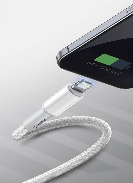 Baseus USB Typ C Kabel - Lightning Fast Charging Power Delivery 20 W 2 m schwarz (CATLGD-A01)