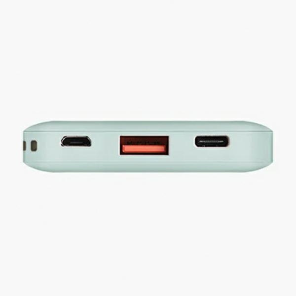 Uniq Powerbank Fuele mini 8000mAh USB-C 18W PD Fast charge green/green