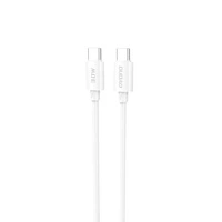 Dudao L4C USB-C / USB-C cable 30W 1.2m - white