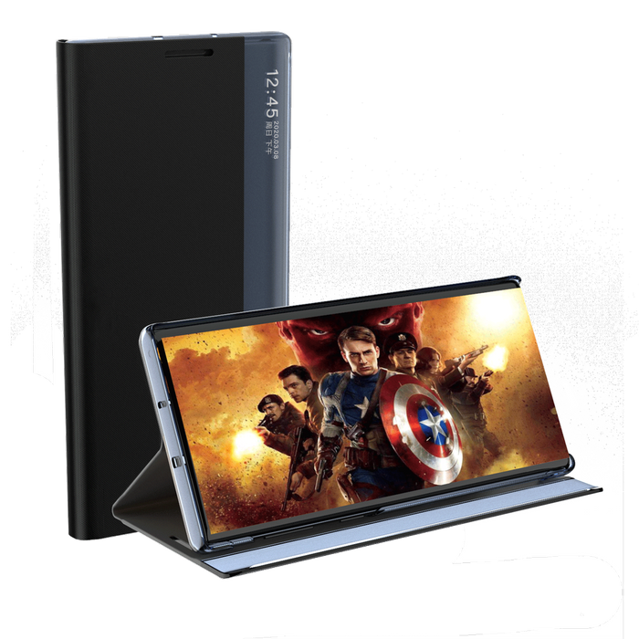 Nueva funda Sleep Case con función atril para Samsung Galaxy A73 negra