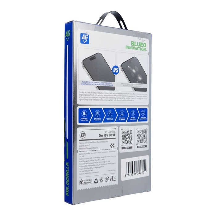 Szkło Hartowane 5D Mr. Monkey Glass - Samsung Galaxy S26 Ultra (AG Matte Glass)