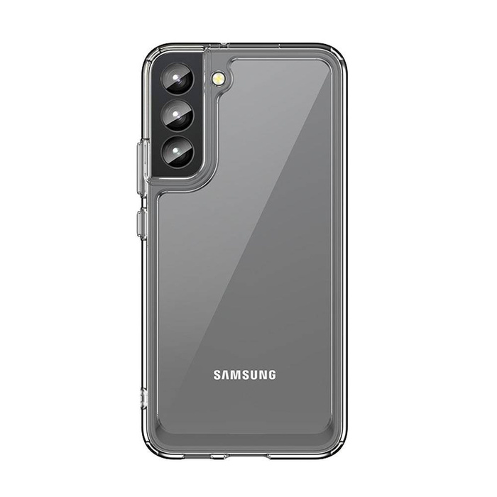 Outer Space Case Custodia rigida per Samsung Galaxy S22 + (S22 Plus) con cornice in gel trasparente