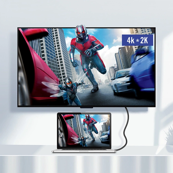 Ugreen US161 50751 USB-C 3.1 / USB-C 3.1 cable 1.5m - gray