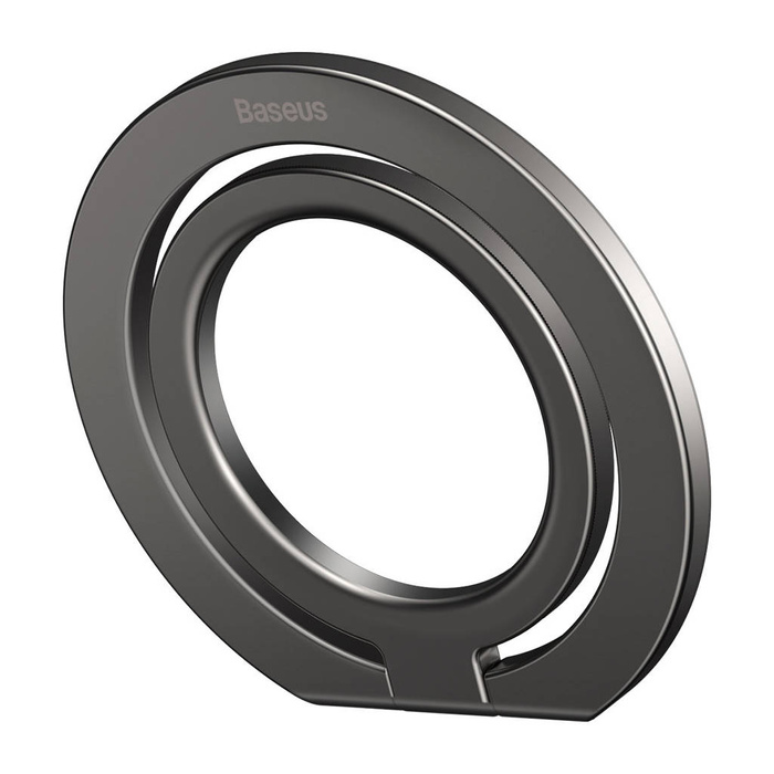 Baseus Halo anillo magnético soporte para teléfono gris (SUCH000013)