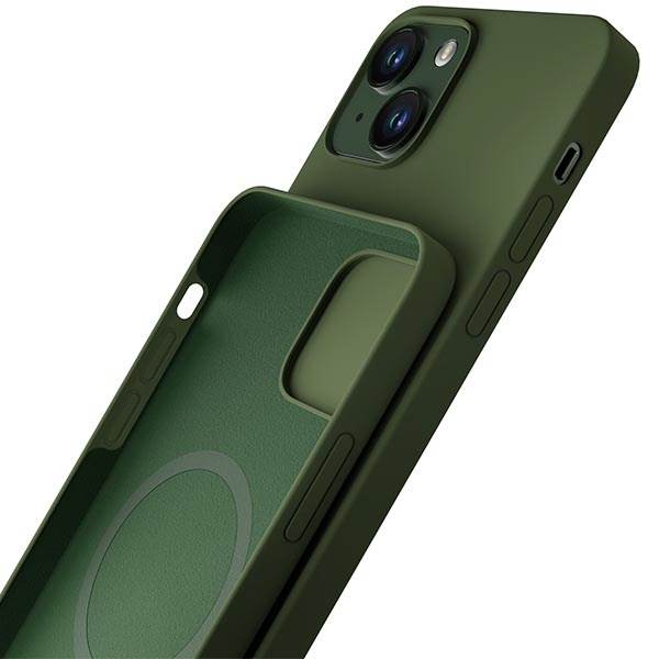 Etui 3MK Hardy Case iPhone 13 6,1" zielony/alphine green MagSafe