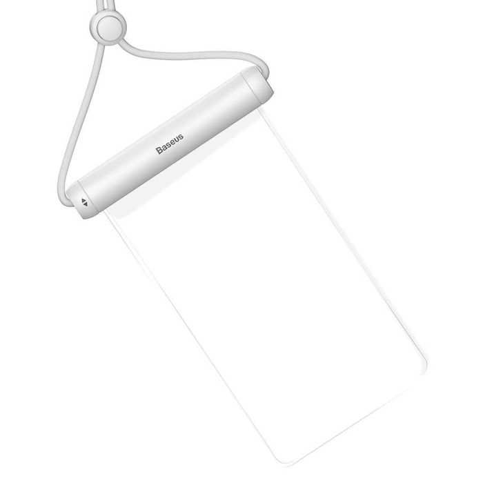 Baseus vodotěsný kryt pouzdro pro telefon Slide-cover white (FMYT000002)
