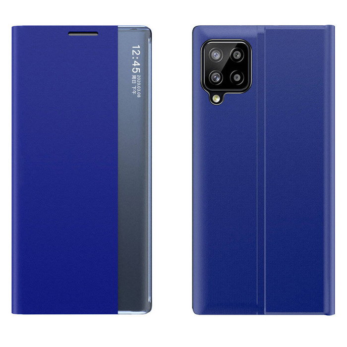 Kryt Sleep Case pouzdro s krytem Smart Cover Samsung Galaxy A22 4G modrý