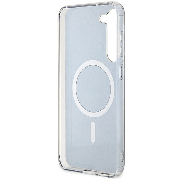 Cover Guess GUHMS23SH4STK S23 S911 nero/nerocase 4G MagSage Case