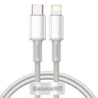 Baseus USB tipo C - Carga rápida Lightning Power Delivery 20 W 1 m blanco (CATLGD-02)