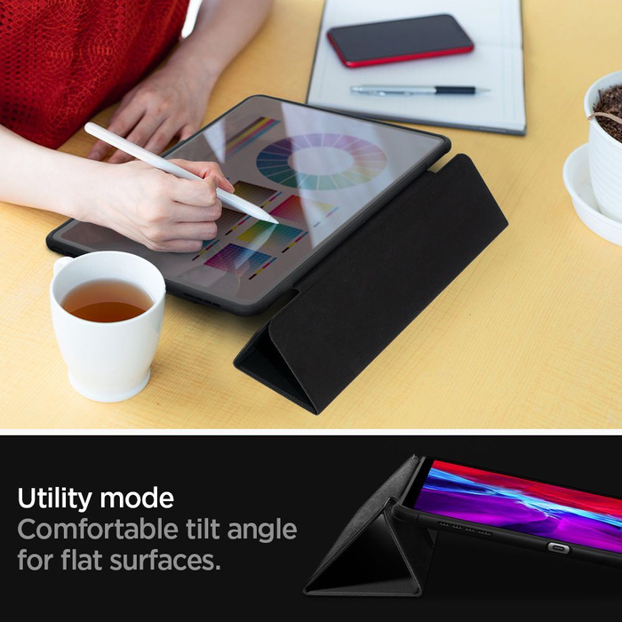   Ipad Pro 11 2018 / 2020 Rugged Armor "Pro" Black Case