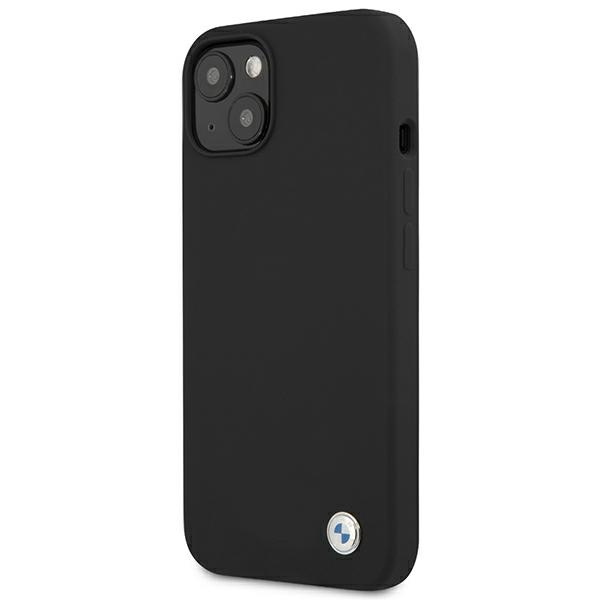 Pevné silikónové puzdro Puzdro Apple iPhone 13 Mini Signature Black