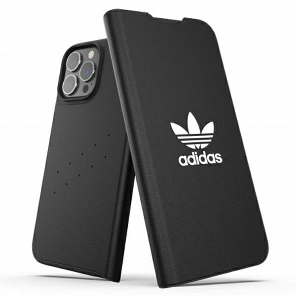 Adidas OR Booklet Case BASIC iPhone 13 Pro Max 6.7" schwarz weiß/schwarz weiß 47127