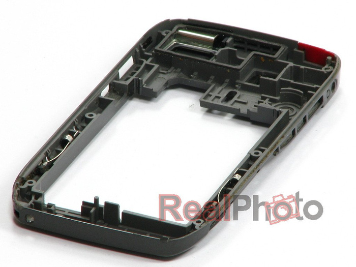 NOKIA E71 ORIGINAL Komplettfront Grad C Silber