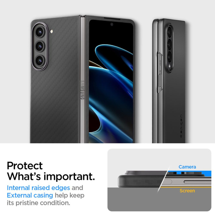 Case Spigen Airskin "pro" Galaxy Z Fold 5 Black