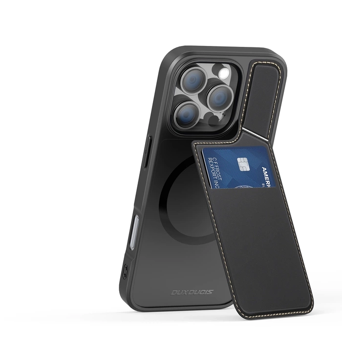 Etui Dux Ducis Rafi II Mag z MagSafe na iPhone 16 Pro - czarne