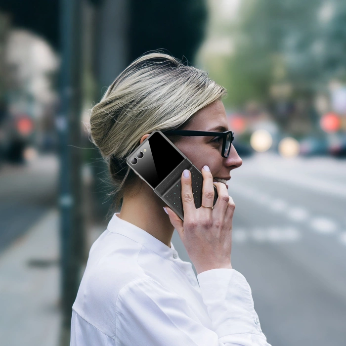 Dux Ducis Stex Case for Samsung Galaxy Z Flip7 - Black