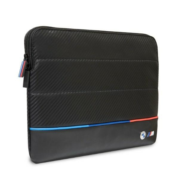 Funda BMW BMCS14PUCARTCBK 14" Negro/Negro Carbono Tricolor