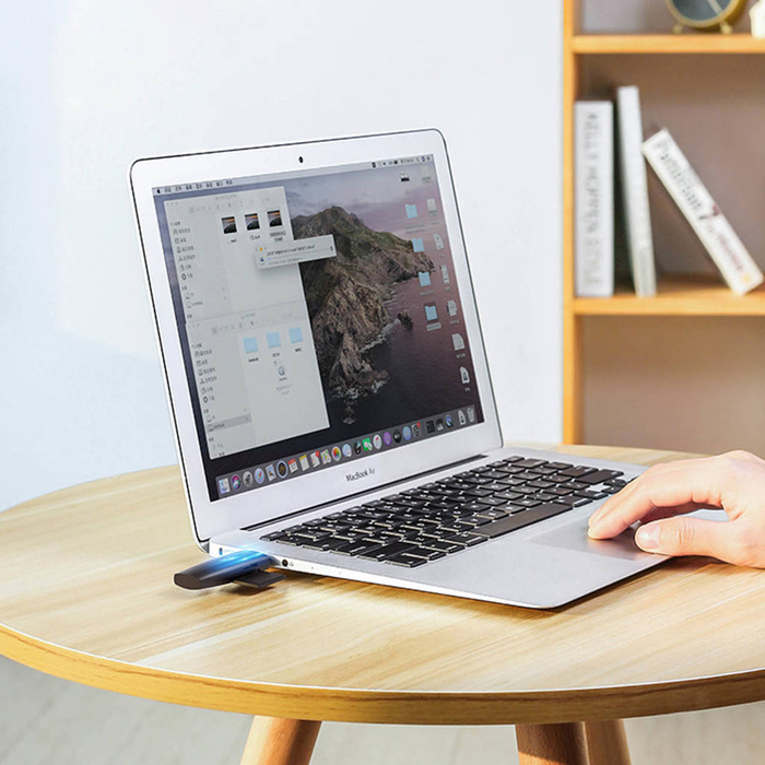 Adaptateur Ugreen de carte SD / micro SD (USB-A / USB-C) noir (CM304)