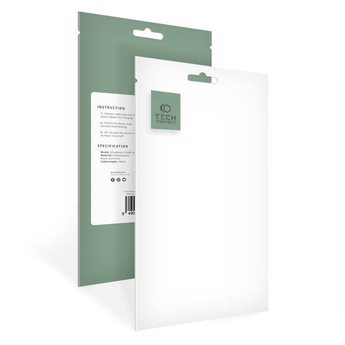 TECH-PROTECT CC45W 2-PORTOVÁ NABÍJAČKA DO AUTA PD45W/QC3.0 ČIERNA