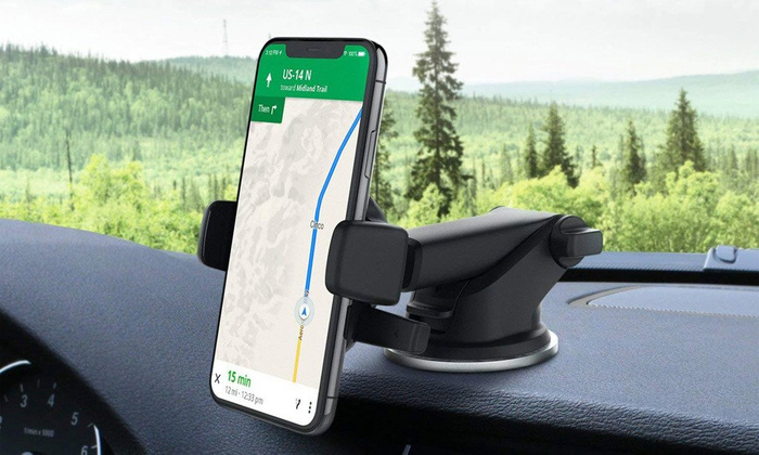 Iotti Holder Easy One Touch 4 Mini Dash & Windshield Mount iPhone 5 Galaxy 6 S6, S7