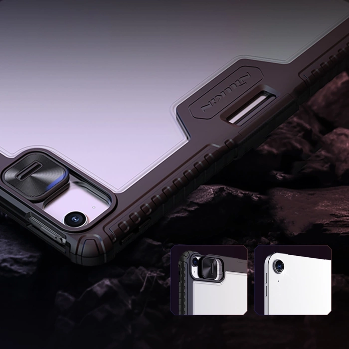 Nillkin Bumper PRO Protective Stand Case Multi-angle for iPad Pro 12.9 2020/2021/2022/ Air 13 2024 Black