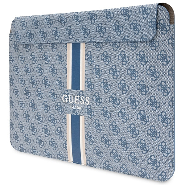 Guess Sleeve GUCS16P4RPSB 16" bleu/ bleu 4G Printed Stripes