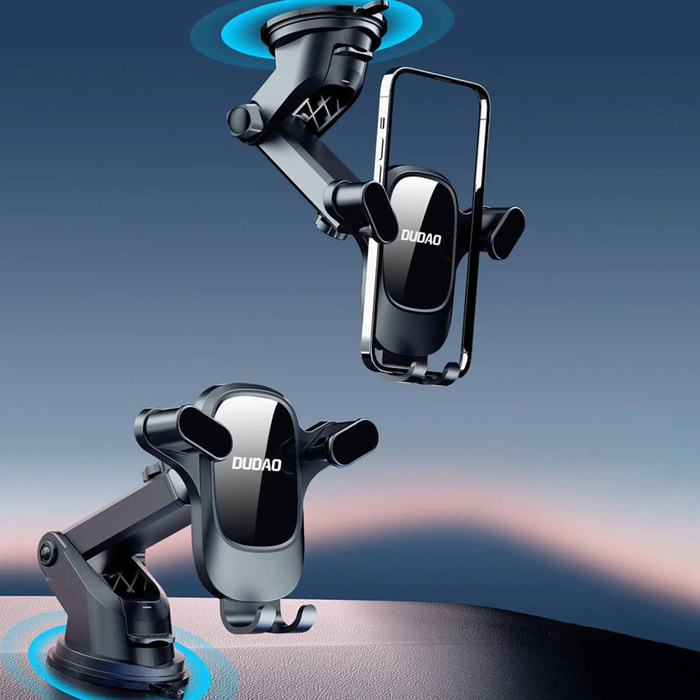 Car phone holder for Dudao F5Pro cockpit - black