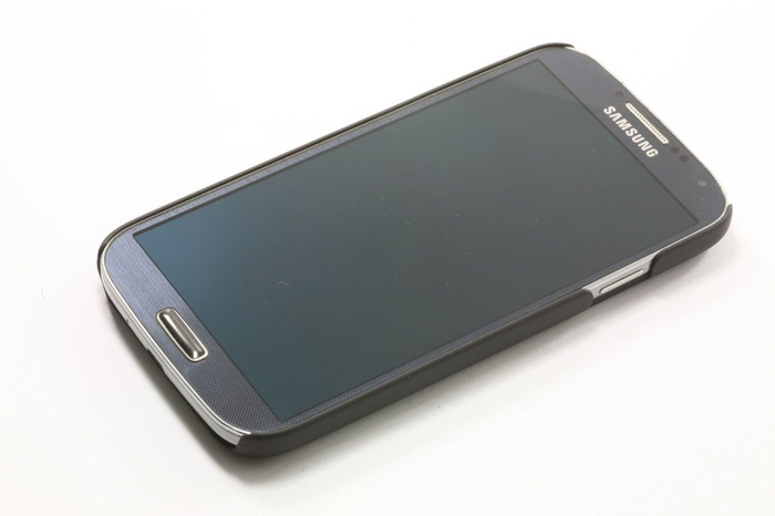 BUGATTI Cliponcover Samsung Galaxy S4 Schwarz Elegantes Hülle