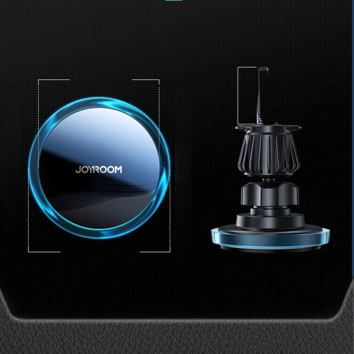 Joyroom Caricabatterie a induzione wireless Qi 15W (Compatibile con MagSafe per iPhone) Presa d'aria Argento (JR-ZS291)
