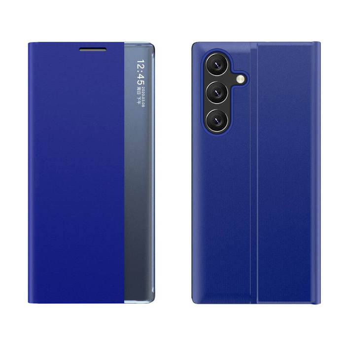 Nové pouzdro Sleep Case pro kryt Samsung Galaxy A24 4G s odklápěcím stojánkem modré