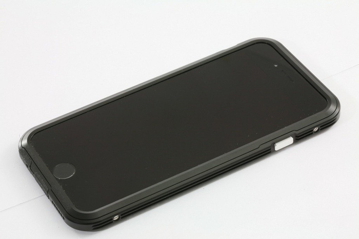 Hülle LJY Assem 1 iPhone 6 6S Aluminium Bumper Rahmen Schwarz