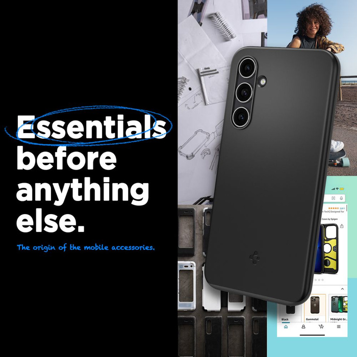Spigen Thin Fit Galaxy S23 Fe Nero