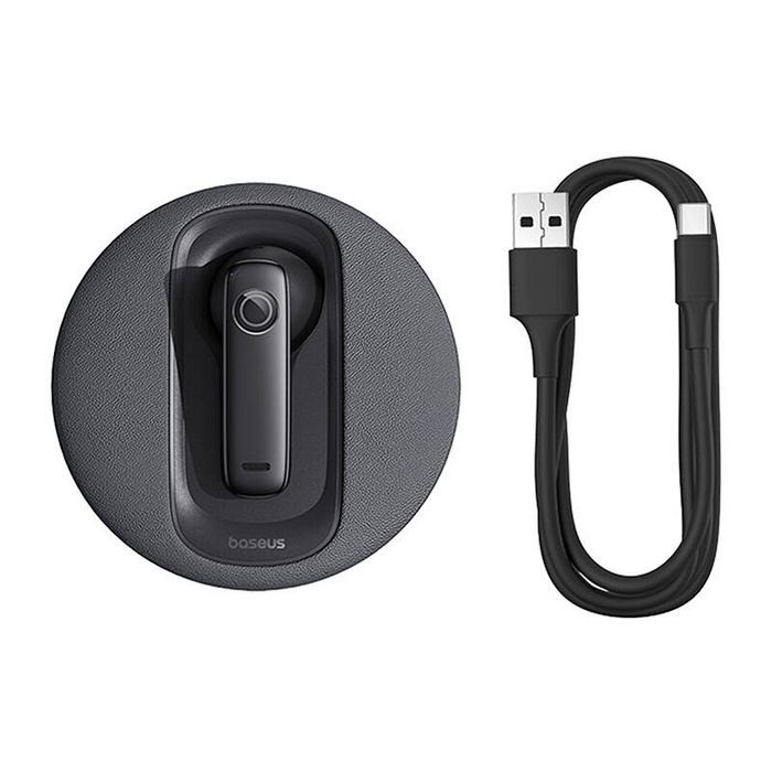 Inteligentna słuchawka bezprzewodowa Baseus CM10 (czarny)