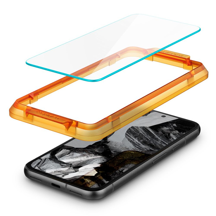 Tempered Glass Spigen ALM GLAS.TR 2ER-PACK GOOGLE PIXEL 8A KLAR