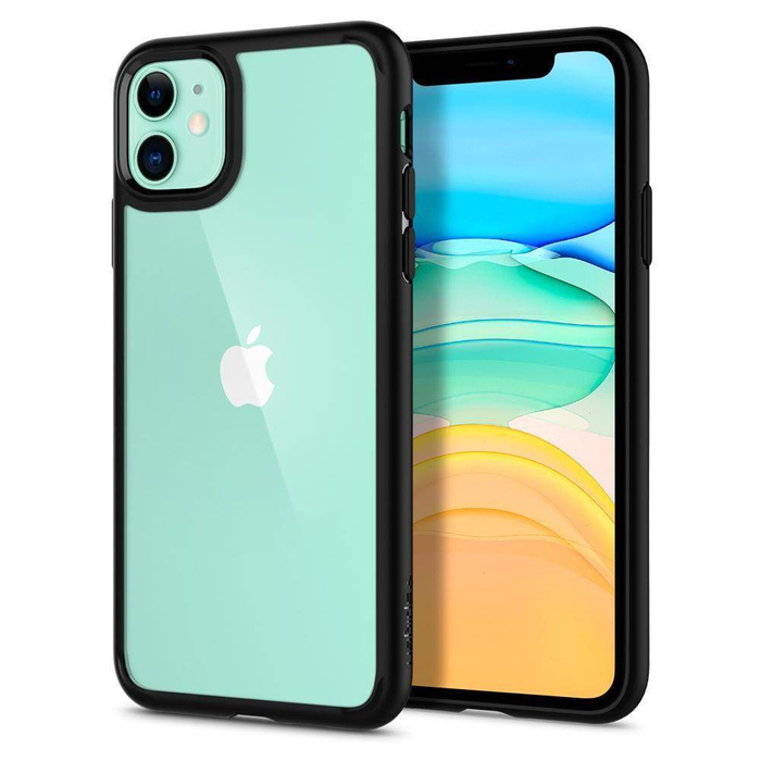 Pouzdro SPIGEN iPhone 11 Ultra Hybrid Black Black Case Apple