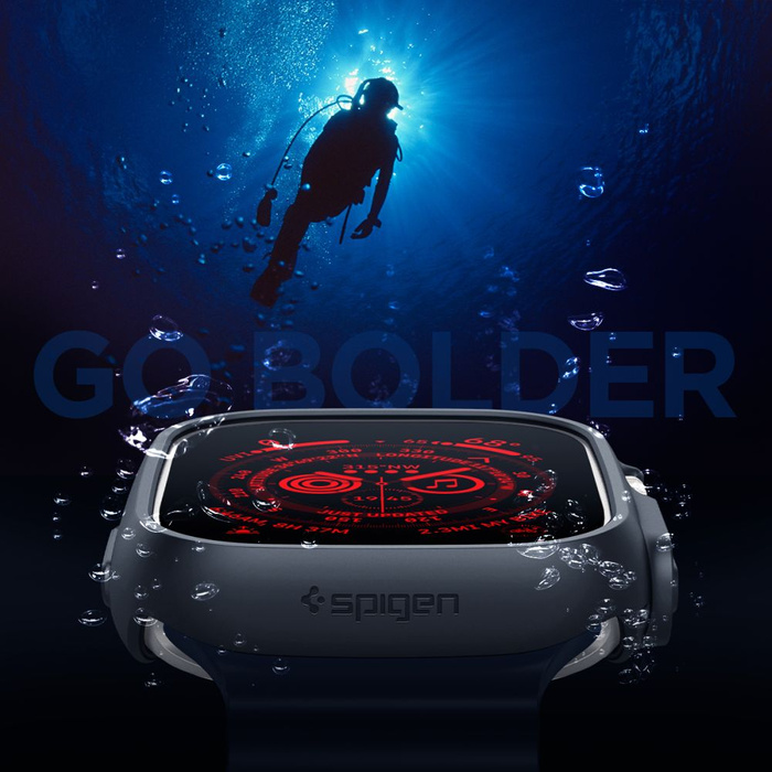 Spigen Thin Fit Apple Watch ULTRA (49 MM) NEGRO