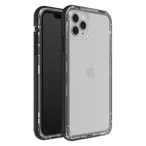Pouzdro Apple iPhone 11 Pro Max LifeProof SLAM nárazuvzdorné černé křišťálové pouzdro