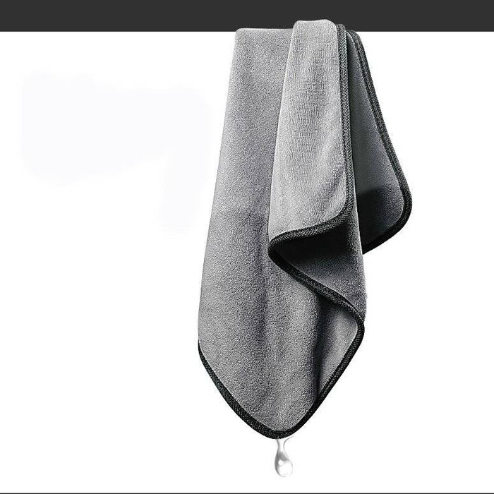 Baseus microfiber towel to dry washing car 40 cm x 80 cm gray (CRXCMJ-A0G)