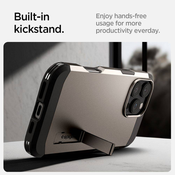 Coque Spigen Tough Armor Mag MagSafe IPhone 16 PRO MAX GUNMETAL