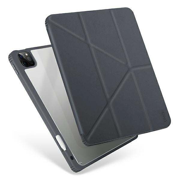 UNIQ Case Apple iPad Pro 12.9 2021 Moven Antimicrobial Gray Case