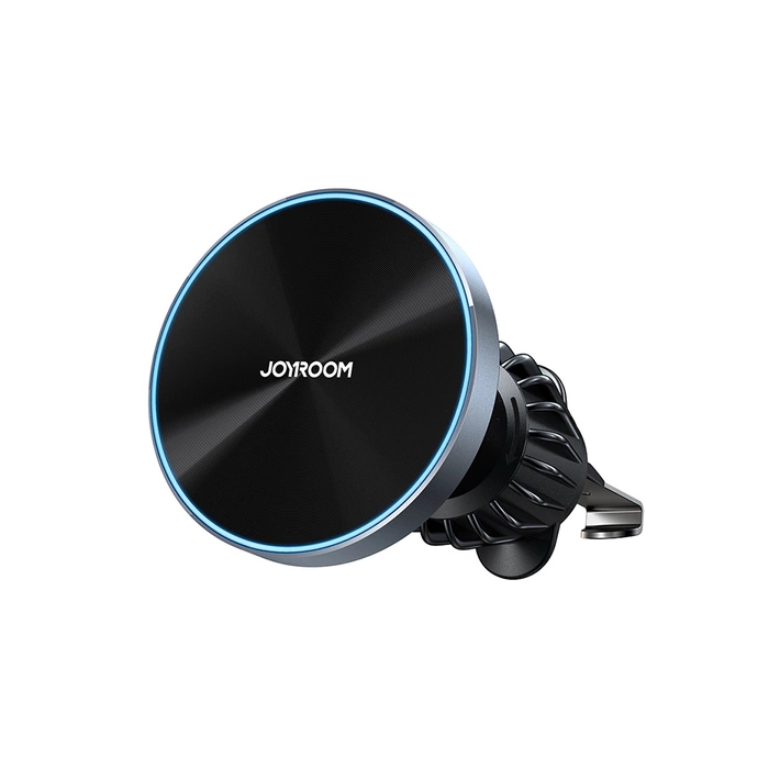 Joyroom support voiture magnétique 15W chargeur sans fil pour grille d&#39;aération noir (JR-ZS240)