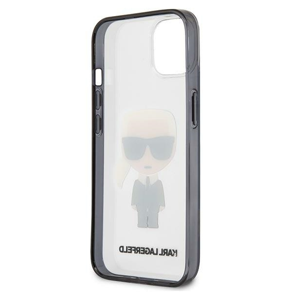 Hülle KARL LAGERFELD Apple iPhone 13 Mini Ikonik Karl Klar Case