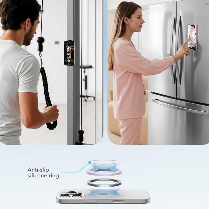 ESR MagNETIC 360 HALOLOCK MagSafe TELEFONRING LAVENDEL