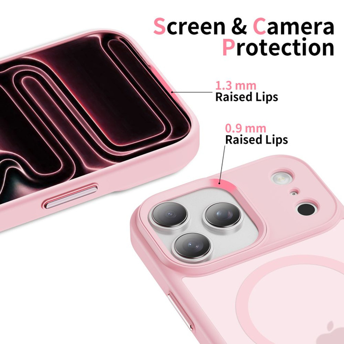 TECH-PROTECT MAGMAT MAGSAFE IPHONE 17 PRO MAX MATTE PINK