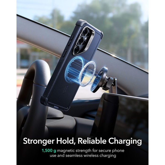 ESR CYBER TOUGH KICKSTAND MagSafe GALAXY S26 ULTRA BLAU