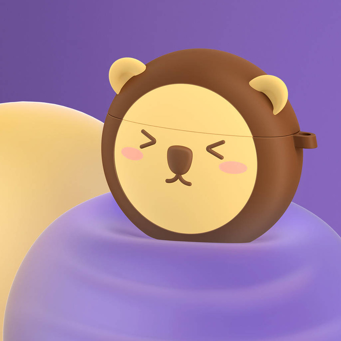 Baseus Silikonhülle für Bowie E3 Kopfhörer braun (AREA000008)