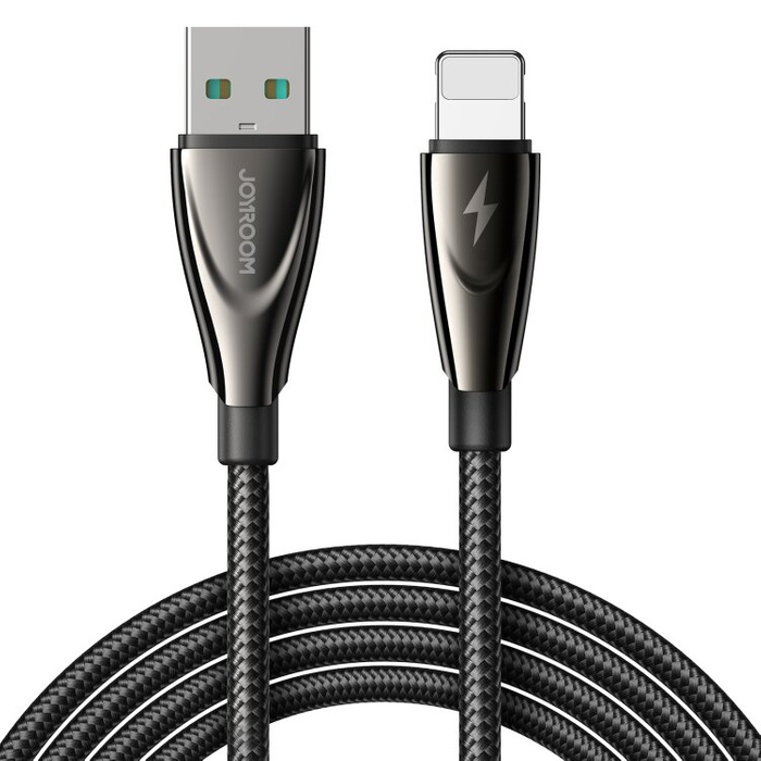 Kabel Joyroom Pioneer Series SA31-AL3 USB-A / Lightning 3A 1,2 m – černý