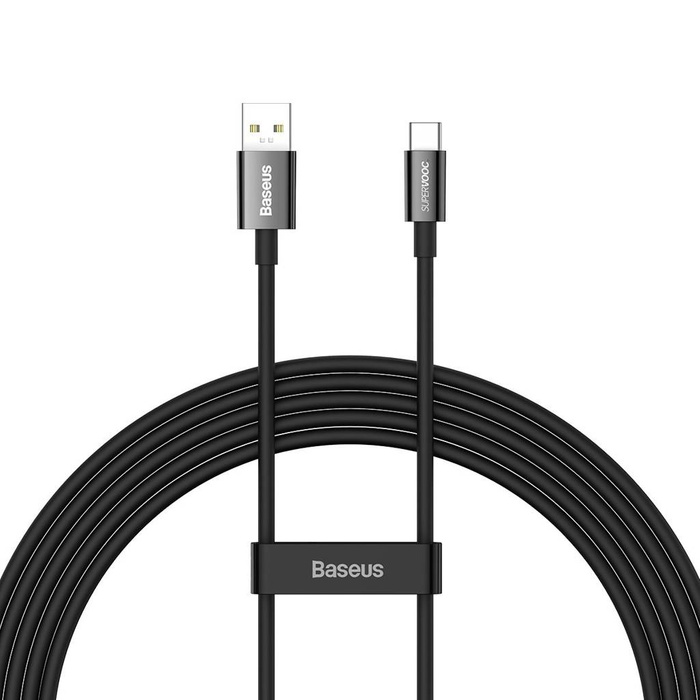 [RETURNED ITEM] Baseus Superior Series SUPERVOOC kabel USB-A na USB-C 65W 2m černý