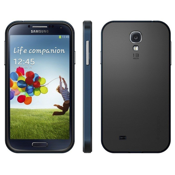 Cover Samsung Galaxy S4 I9500 SPIGEN Neo Hybrid Metal Slate Case