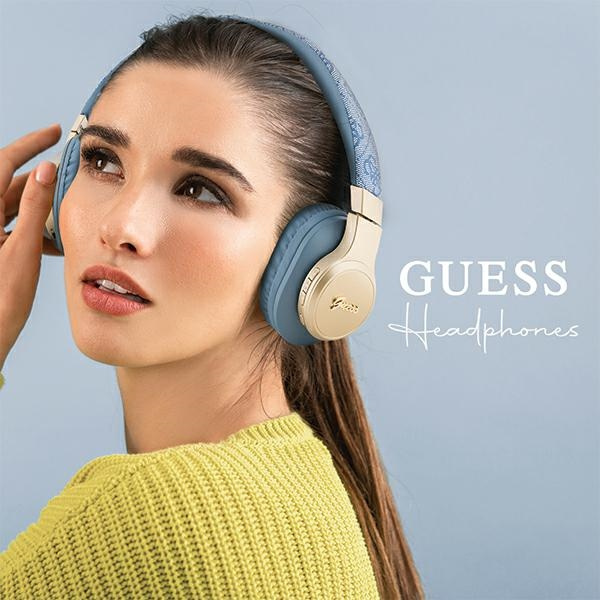 Guess kopfhörer Bluetooth In-Ear GUBH604GEMB blau/blau 4G Script